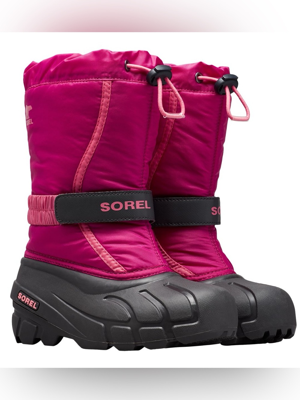 Sorel Flurry Winter Boots Pink, Size 5 Youth
